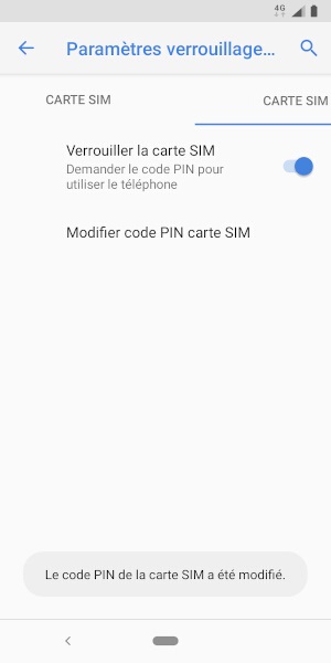 Changer votre code PIN de son Nokia 7.2.